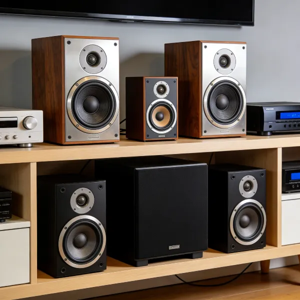 5.1 home cinema speakers