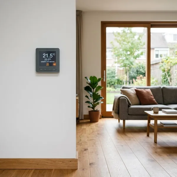 aan uit thermostaat vloerverwarming