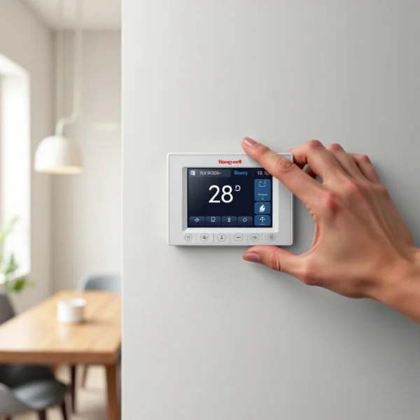 aansluiten thermostaat honeywell