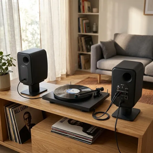 actieve speakers voor platenspeler