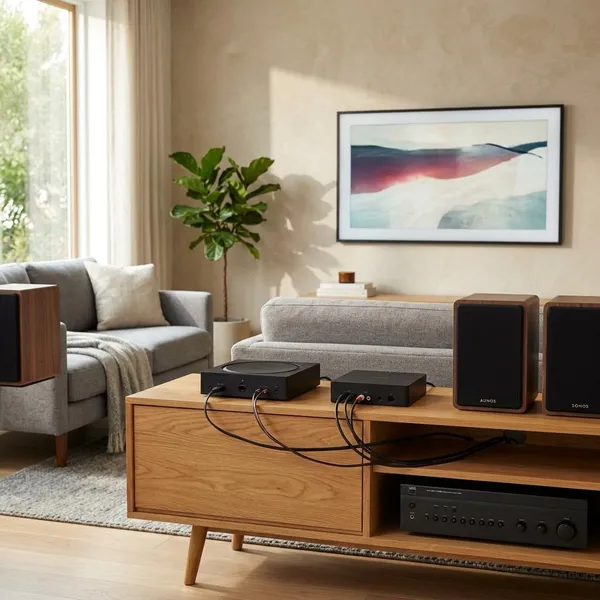 Platenspeler of andere bron toevoegen aan Sonos