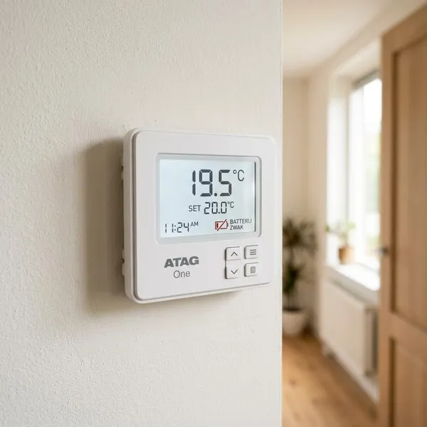ATAG One thermostaat batterij vervangen
