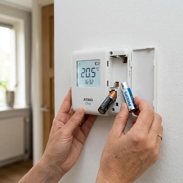 Wanneer de ATAG One batterij vervangen moet worden