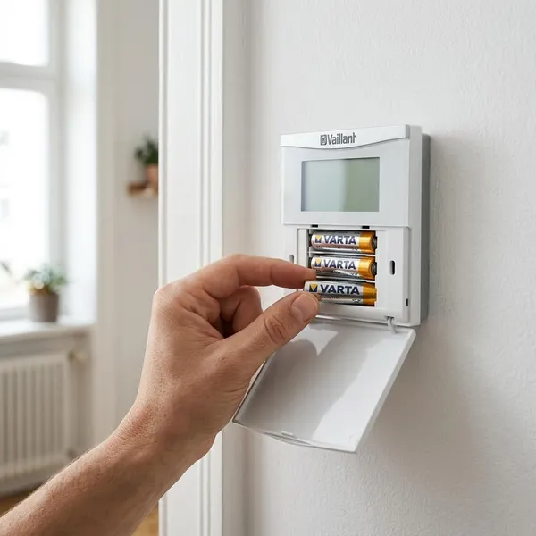Welke batterijen passen in een Vaillant thermostaat