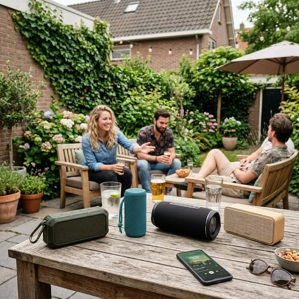 Waar bluetooth luidsprekers voor buiten aan moeten voldoen
