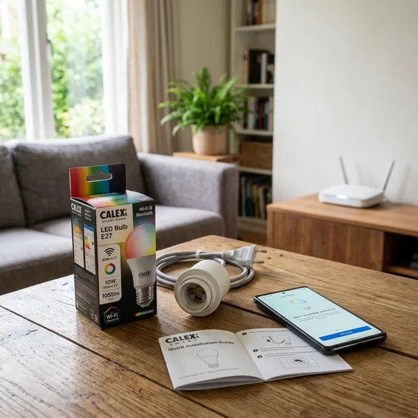 calex smart lamp handleiding