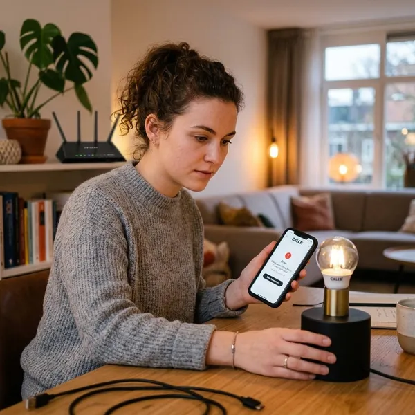 Waarom de Calex app je lamp niet vindt