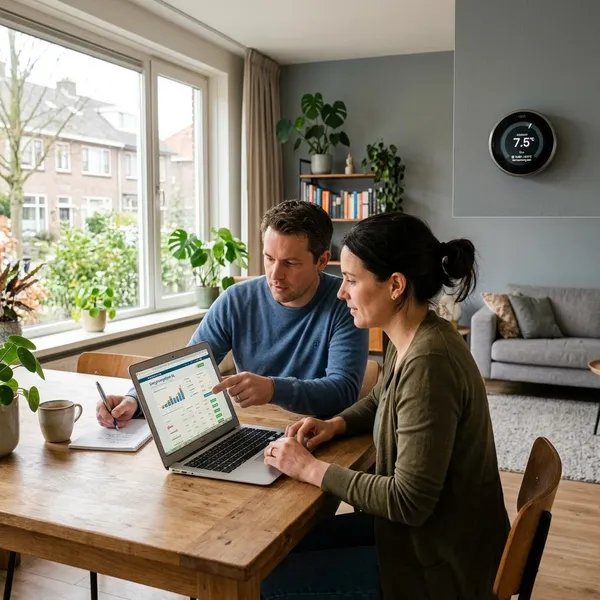energiecontract met slimme thermostaat
