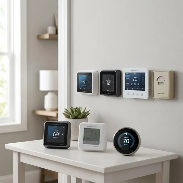 hoe Honeywell Home thermostaat instellen