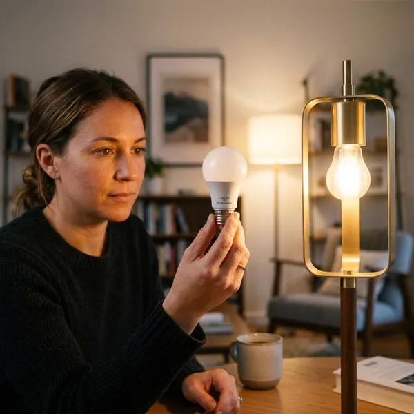 Hoe kan ik zien of het een led lamp is