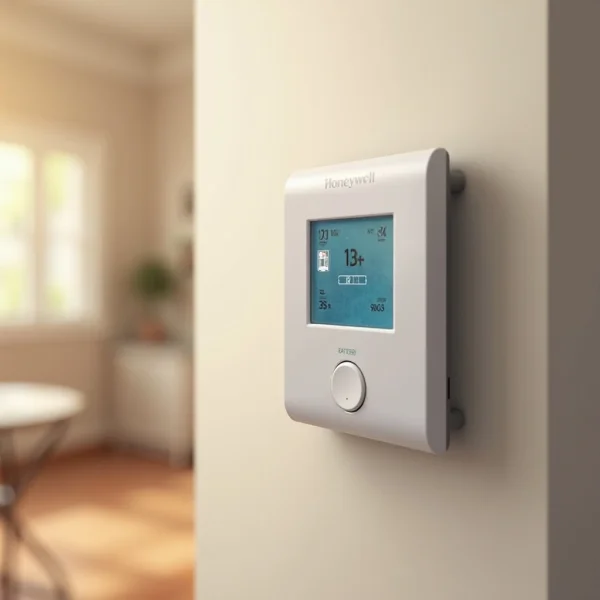 Hieraan merk je dat de batterij van je Honeywell thermostaat leeg raakt