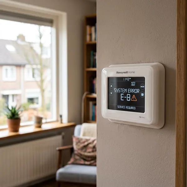honeywell thermostaat foutcodes