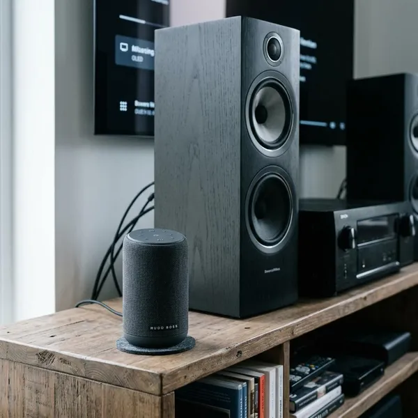 Wat deze Hugo Boss speaker aantrekkelijk maakt