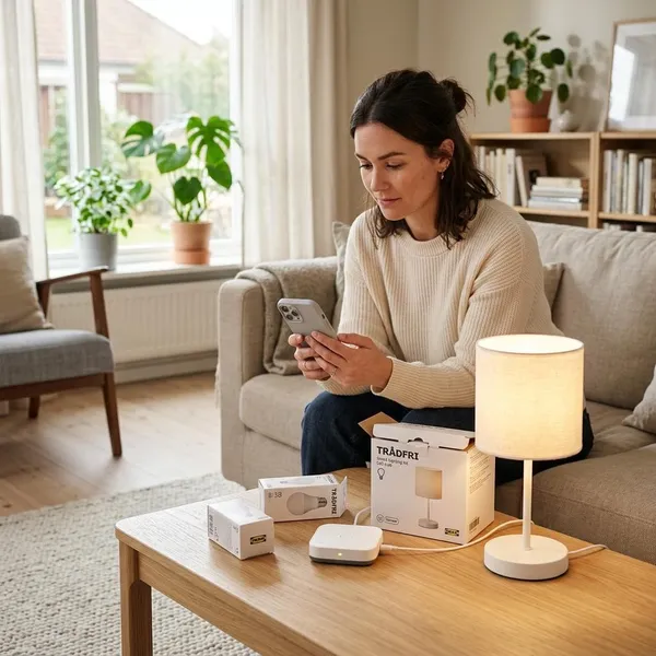 ikea smart lamp koppelen