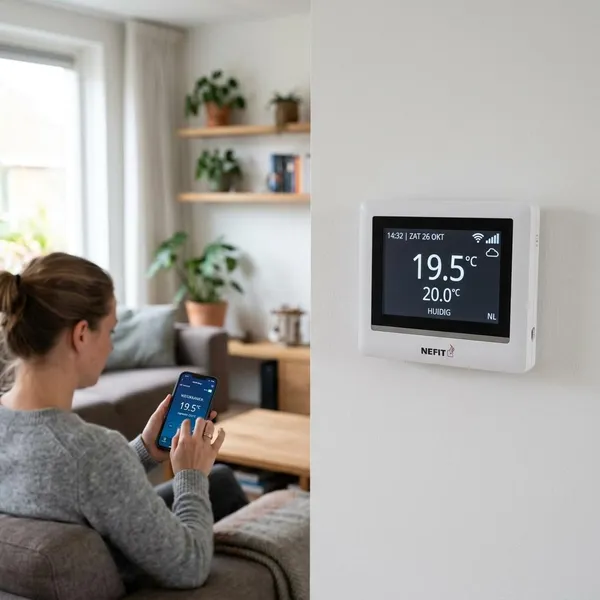 Nefit EasyControl verbinden met wifi
