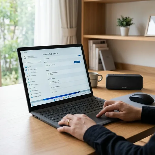 PC verbinden met bluetooth speaker