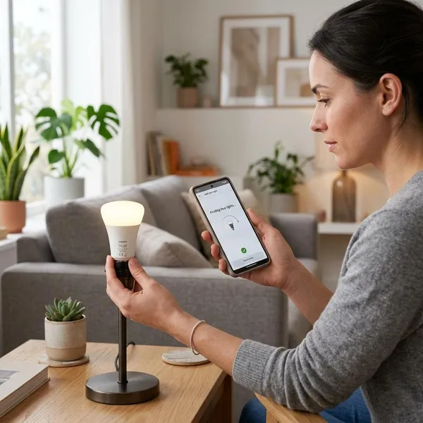 Philips Hue lamp resetten zonder Bridge
