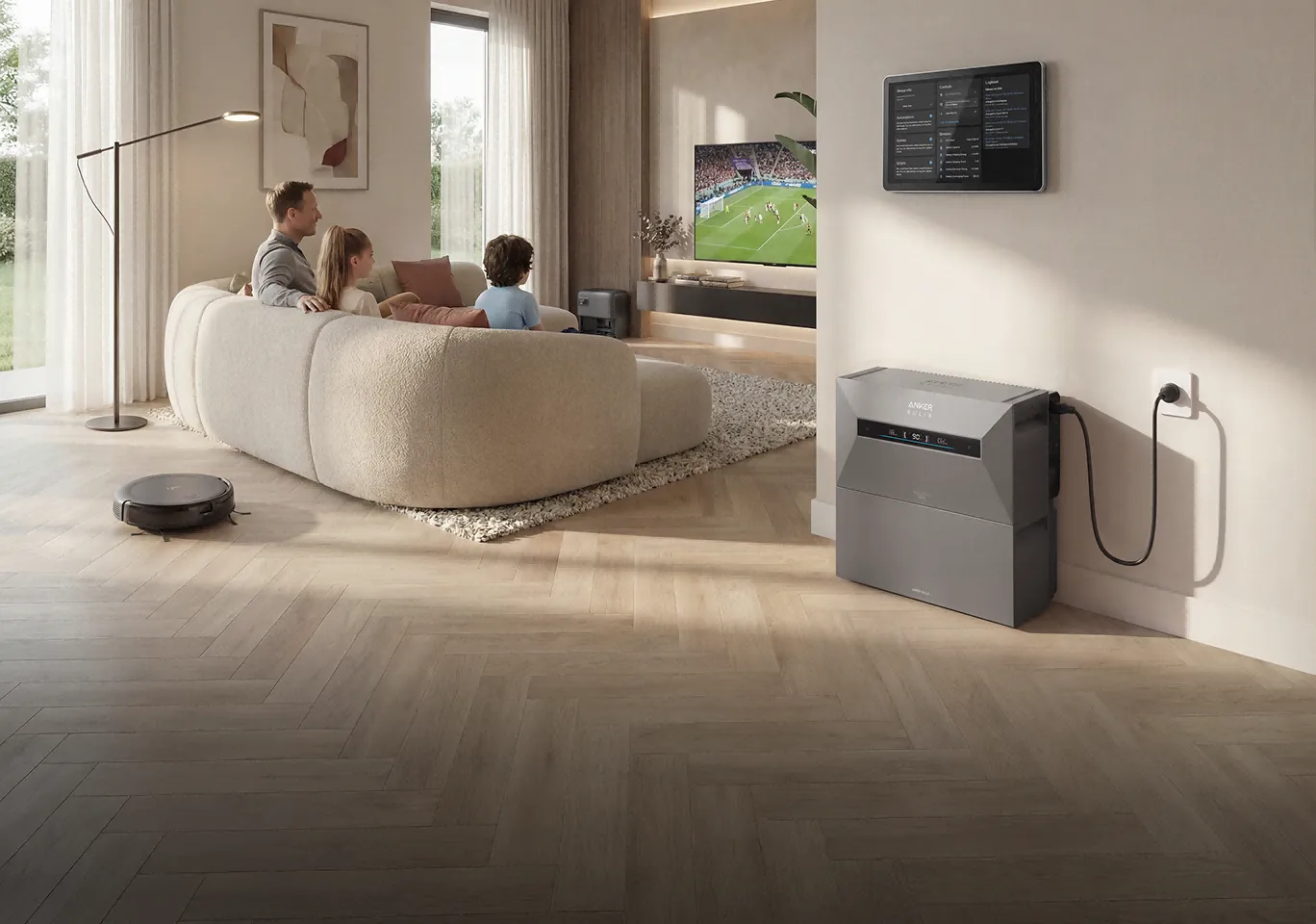 Anker SOLIX Solarbank Max AC plug-and-play thuisbatterij