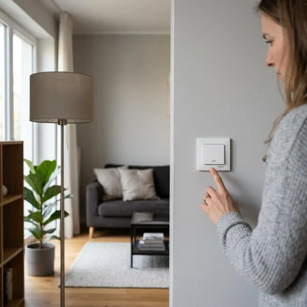 smart lamp met schakelaar
