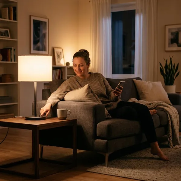 Smart lamp met schakelaar installeren