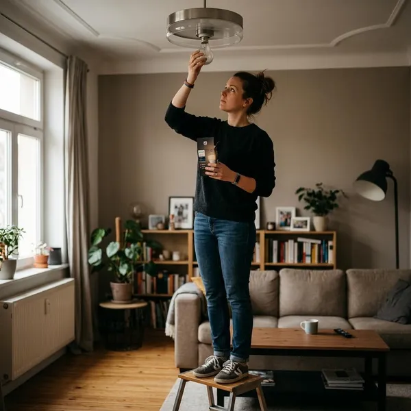 smart lamp vervangen
