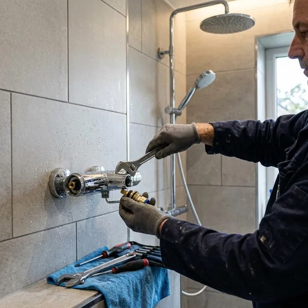thermostatische kraan vervangen zonder water af te laten