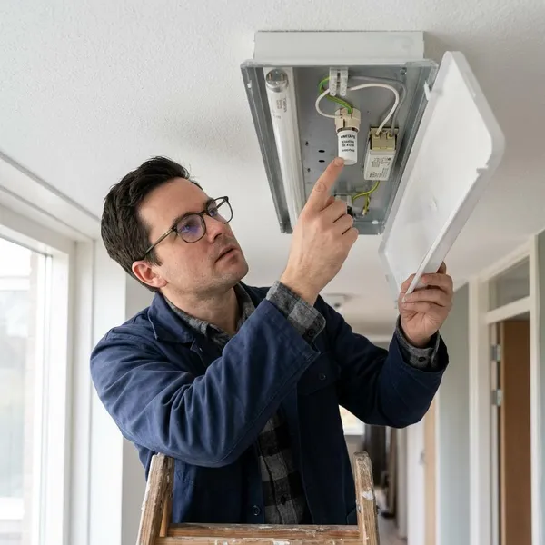 TL lamp zonder starter vervangen door LED