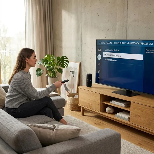 Check eerst of je tv bluetooth audio ondersteunt
