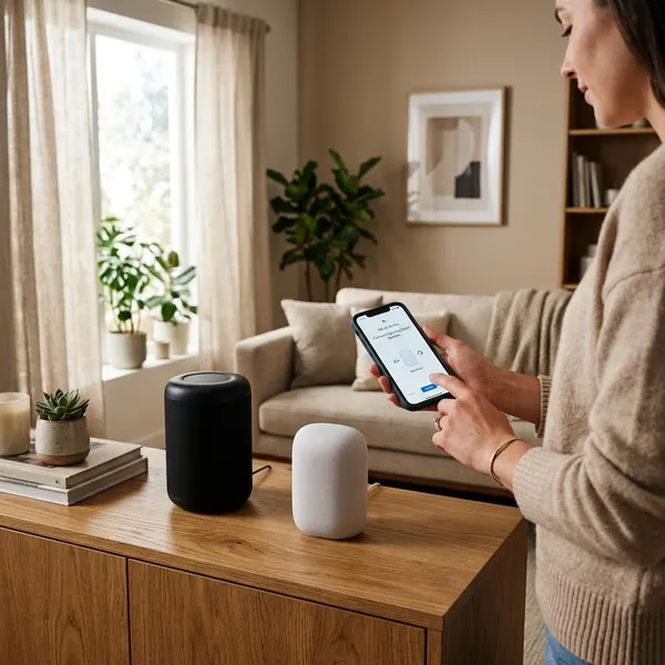 wifi-speaker koppelen aan google home
